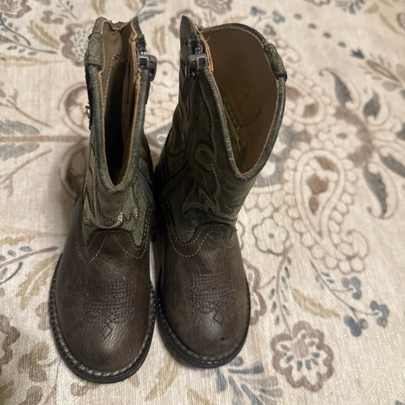 Roper Boys Cody Toddler Western Boots Size 6 - Picture 2 of 8